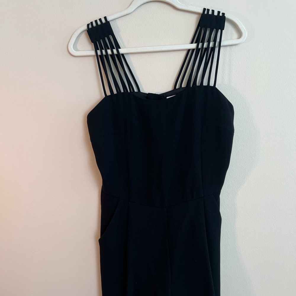 BB Dakota Black Strappy Dress